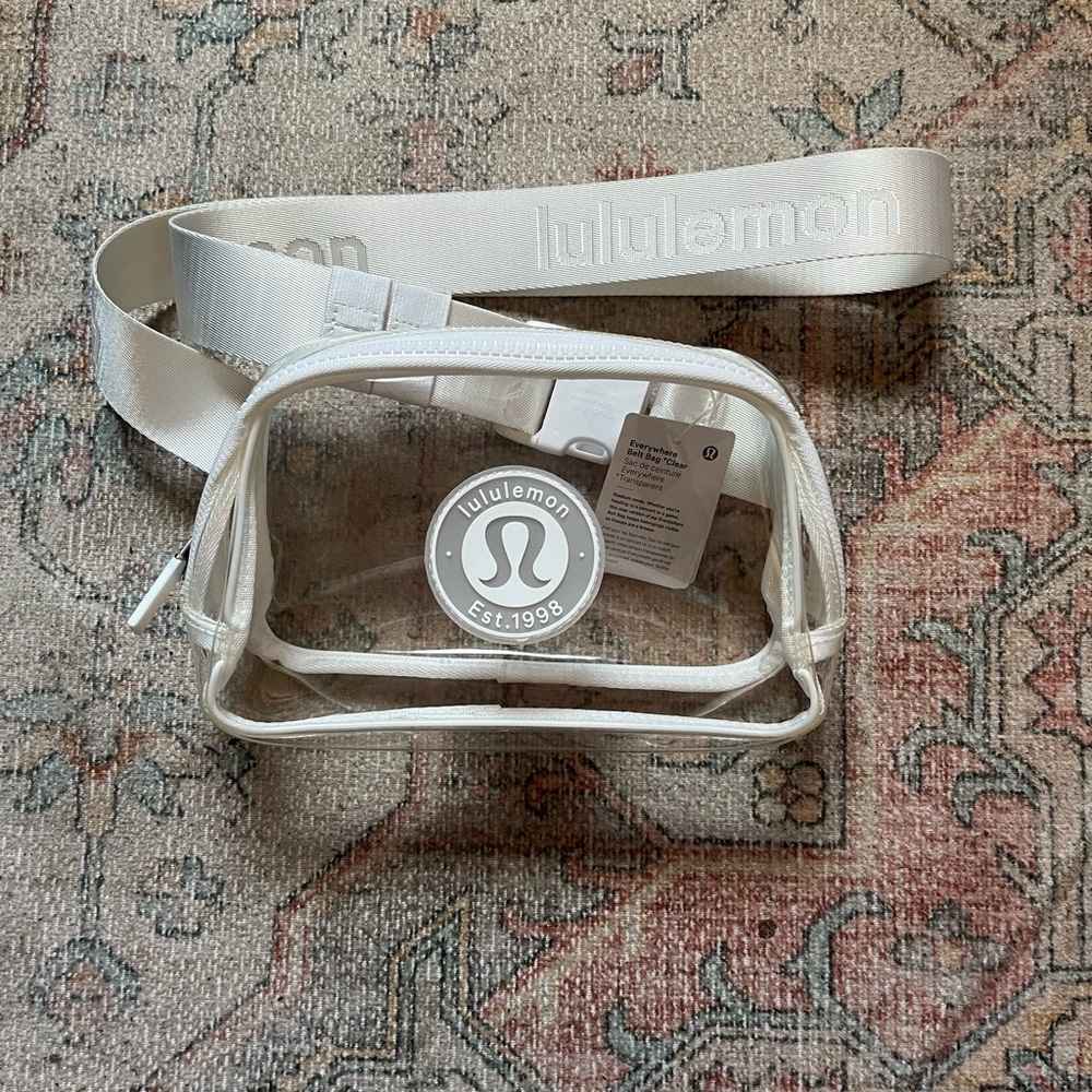 Lululemon Clear Everywhere Belt Bag 1L